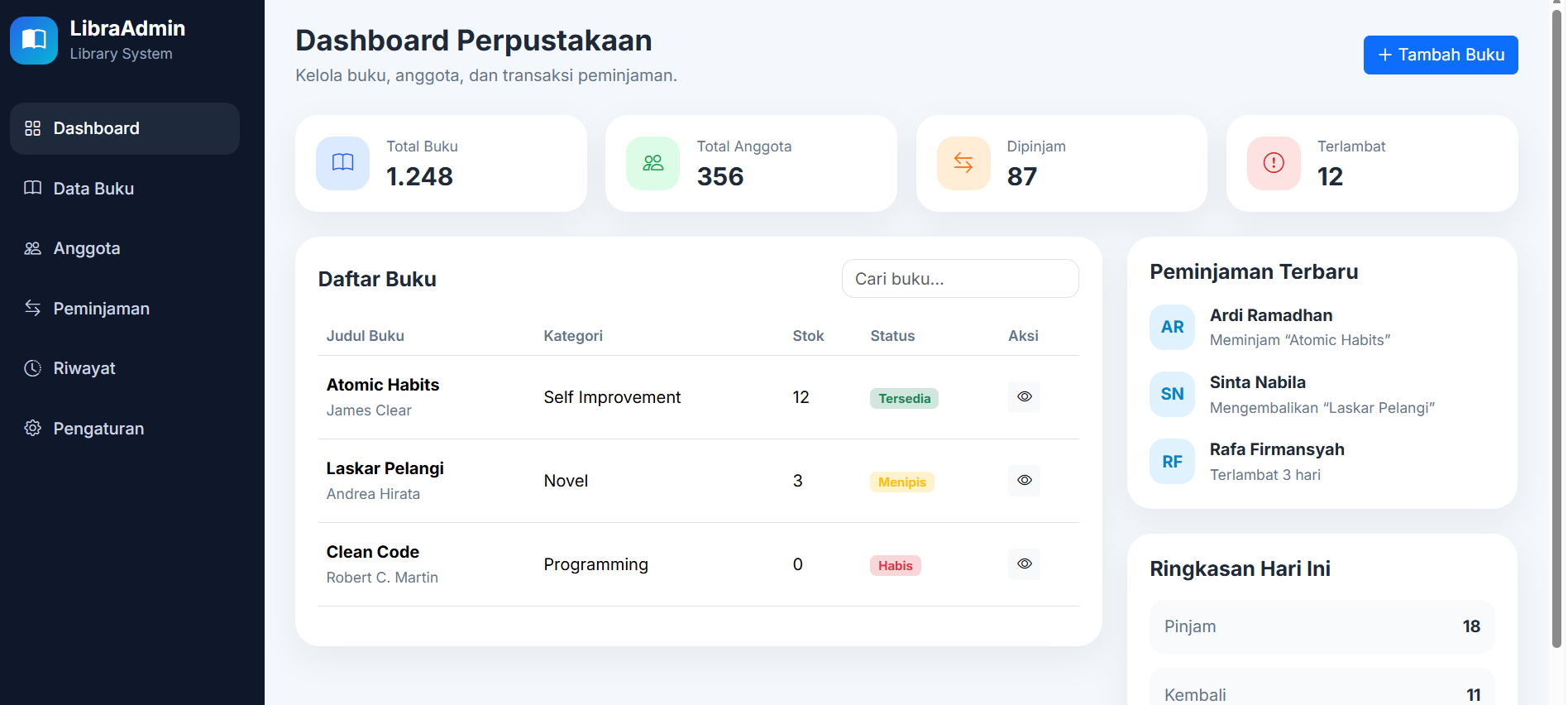 Sistem Perpustakaan